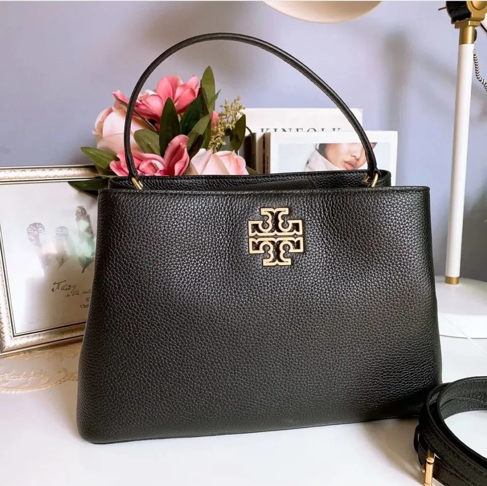 Tory burch britten online satchel black