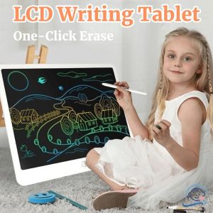 LCD Writing Tablet Eye Protection Kids Painting Chalkboard With Magnetic Pen One-Click Erase