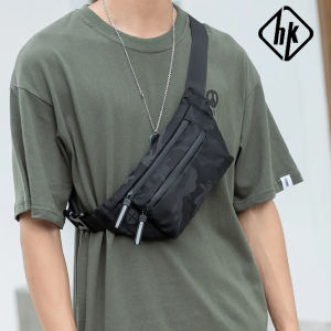 HcanKcan Casual Waist Pack For Mens Fashion Male Crossbody Bag Outdoor Sport Womens Fanny Pack Multifunctional Tactical Packs2026