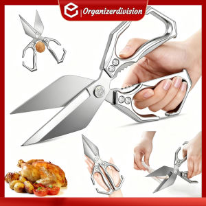 Stainless Steel Kitchen Scissors tool Multifunctional Kitchenware Heavy Duty Bone Cutting Shears