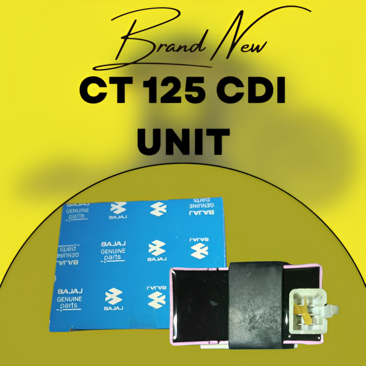 Motorcycle Kawasaki CT 125 CDI Unit Bajaj Genuine Parts Lazada PH