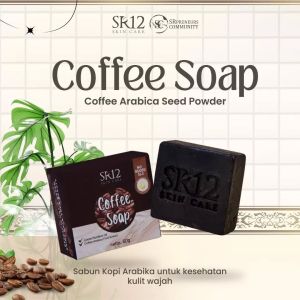 Sabun Muka Flek Hitam BPOM Coffee Soap SR12 Sabun Kopi untuk Muka Glowing dan Putih
