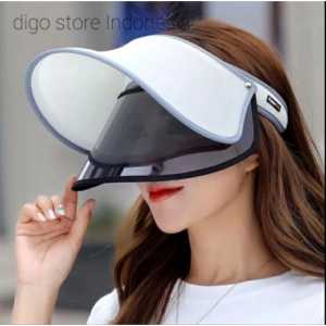 TOPI FASHION GOLF PANTAI OLAH RAGA OUT DOOR TENNIS ANTI UV DOUBLE VISOR
