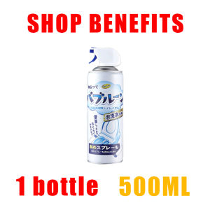 🍋 Japan toilet foam cleaner✨ Lang 500ML Bathroom Cleaner Toilet Bowl Cleaner Foam Cleaning Spray Toilet Bathroom Floor Tile Glass Powerful Harmless Tough Dirt Scale Remover