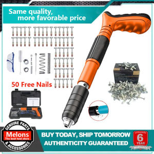 🔥Free 50 Nails+Bag🔥High Quality Manual Steel NailsGun (Free 50 Nails) Concrete Rivet Tool Steel RivetGun Tufting Wall Wire Puncher