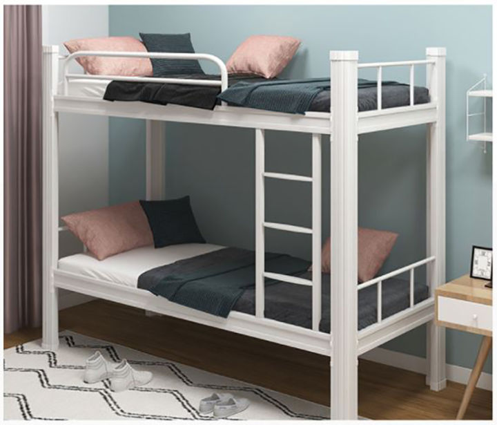 Giường tầng kim loại cho phòng trọ sinh viên học sinh, giường sắt 2 ...
