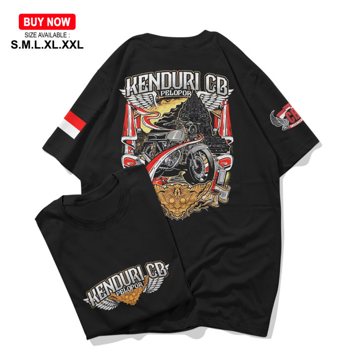 [COD] KAOS T-Shirt Merchandise Kenduri CB Pelopor Baju Cotton Combads 30s Bisa Bayar Di Tempat Tsirth Cb Terbaru Viral Murah Bisa Bayar Di Tempat