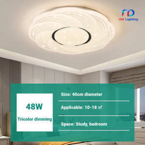 RIDI New 2026 Elegant LED Ceiling Light with Adjustable Light Mode 3-Color Living Room & Bedroom Lighting Fixture