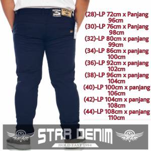 Vasa Shop - Celana Chino Panjang Pria / Celana Cino Pria Star Denim / Celana Pria Big Size