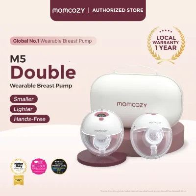 Momcozy M5 All-in-one Wearable Breast Pump - Painlessly Pump
