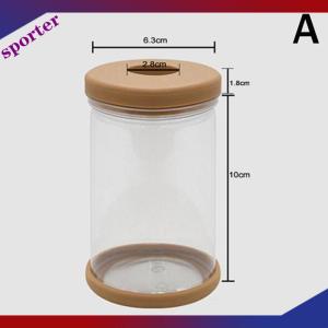 Sporter ขี้เกียจโปร่งใสกระถาง hydroponic ดูดซึมน้ำอัตโนมัติ