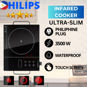 3500W Electric Ceramic Stove Burner Infrared Induction Cooker Inverter Countertop Cooktop Touch Screen Portable Desktop Infrared Induction Electric Pottery Stove Cook Fried BBQ