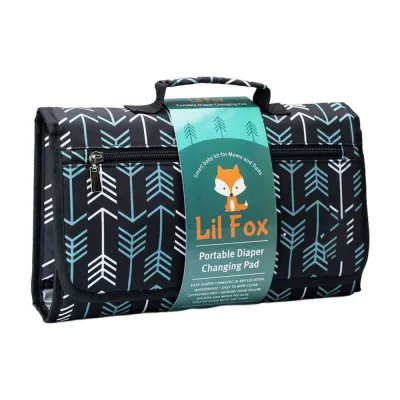 【Fairdeal】 Baby Changing Pad Foldable Baby Diaper Changing Pad Waterproof Newborn Diaper Pad Portable Toddler Changing Table Durable Baby