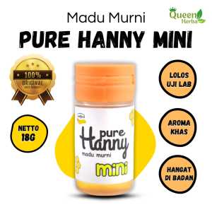 PURE HANNY - Madu Asli Murni Original Pure Hanny Mini 18 Gram