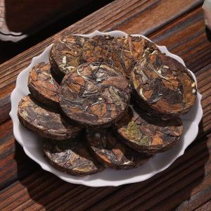 [Hàng cao cấp] Combo 300g Trà Phổ Nhĩ Trần Bì Phúc Kiến/ Trà trắng vỏ quýt dạng viên nén tròn thơm ngon đậm vị