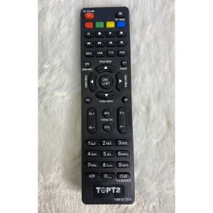 Điều khiển đầu thu truyền hình TOP T2 VHM - Hàng chính hãng
