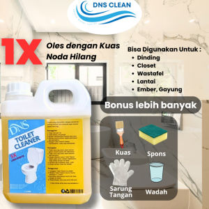 DNS Cairan Toilet Cleaner 1 Liter Anti Kerak jamur Dengan Formula Disnifektan Ampuh