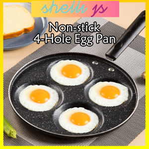 Four-hole Frying Pan Non-stick Pancake Burger Eggs Ham Pancake Maker Multi-function Breakfast Tools Pan cake Cooking Frypan