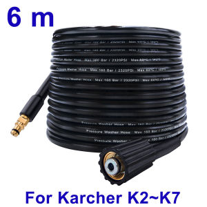 6~15 meters High Pressure Washer Hose Pipe Cord Car Washer Water Cleaning Water Hose for Karcher Pressure Cleaner