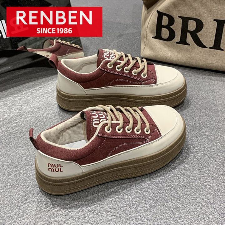 RENBEN Women's Fashion Shoes Low-Top Canvas Shoes Student
