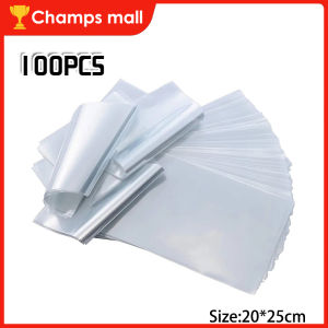 100Pcs POF Heat Shrink Wrap Film Transparent Plastic Shrink Film Bag For Packaging Transparent