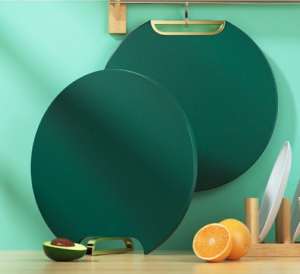 Talenan Bulat Potong Buah Sayur Daging-Tebal dan Anti Jamur-Premium