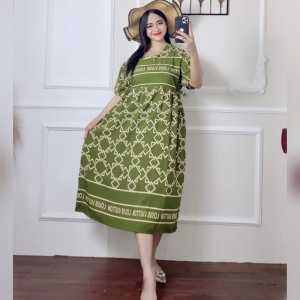 DIVASHION - Terbaru Kaftan Wanita Jumbo Terbaru Bahan Rayon Premium Busui Nyaman Dan Halus