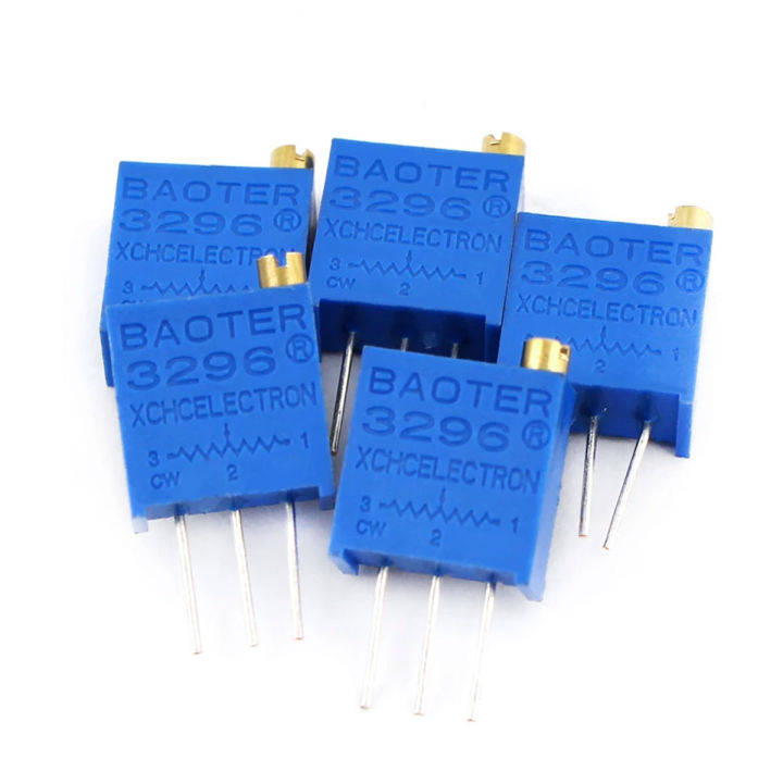 64W-50KB 50K 25 TURN TRIMPOT HORIZONTAL TRIM POTENTIOMETER W3296W-1-503 main image 0
