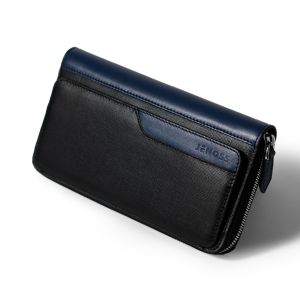 Ví Nam Cầm Tay Nautilus Clutch Chính Hãng Jenoss Chất Liệu Da Bò Cao Cấp Thiết Kế Sang Trọng Sức Chứa Lớn Khóa Nam Châm