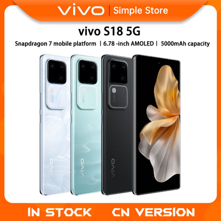 vivo S18 5G Third Generation Snapdragon 7 Mobile Platform 6.78 -inch ...