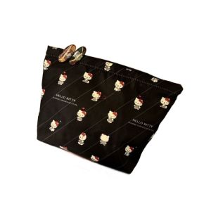 DORADO Full Print Makeup Bag Portable Sanrio Hello Kitty Travel Toiletry Bag Kawaii Large Capacity Cosmetic Storage Bag for Women