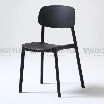Vedourstyle (BIGSIZE) Nordic Candy Chair Plastic Chair Cafe Chair Dining chair study chair kerusi cafe PP material