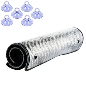 Kirilgu Thermal Insulating Aluminum Window Film Sun Blocking Privacy for Home Car K6R8Z