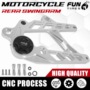 FUNTIMES CNC Swing Arm For NVX155 Aerox155 Motorcycle Aluminum Alloy Modified Rear Swing Arm Assembly V1 V2