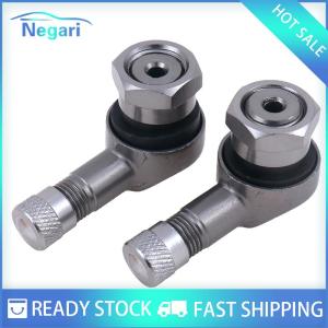 NG Motor✨ COD ✨ Car 2 x รถจักรยานยนต์ CNC ล้อยาง90องศาก้านยางแบบไม่มียางในอลูมิเนียม