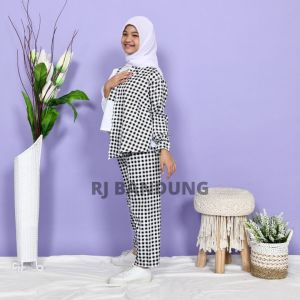 Setelan Gamis Kotak Kombinasi Terbaru Gamis Anak Murah 1-12 thn