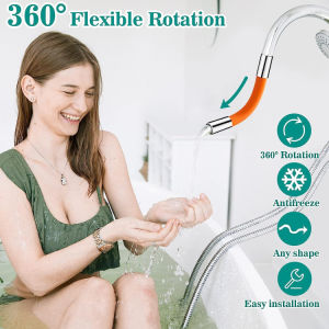 Adjustable Faucet Extension Hose Rotatable Bending Water Faucet Tube Pipe Hose Extender Adapter
