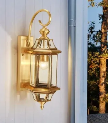 Đèn tường MILOR LIGHTING đồng nguyên chất phong cách cổ điển trang trí nội ngoại thất sang trọng Tặng kèm bóng led