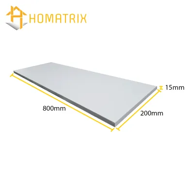 Chipboard Table Top Wood Shelf Wall Wardrobe Partition 15mm White MB Laminated Chipboard Papan *NO CUSTOM CUT TO SIZE* *TAK ADA CUSTOM MADE*
