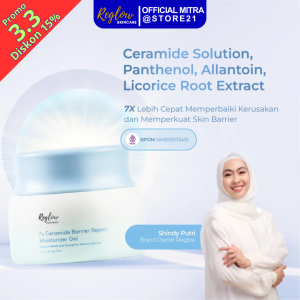 Reglow Moisturizer. Skin Barrier Series 7x Ceramide Barrier Repair Moisturizer Gel (30 gr)