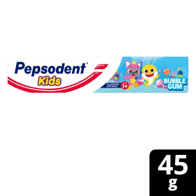 Pepsodent Kids Bubblegum Toothpaste Pasta Gigi Anak 45gr