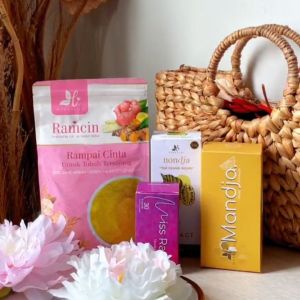 Paket Promil Herbalov Minuman Herbal Program Hamil - Dapat 4 produk