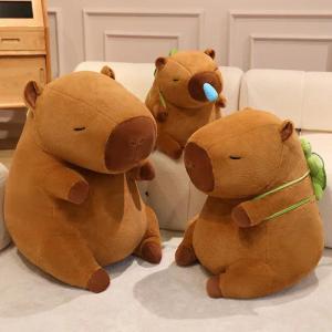 Giant size Big Capybara Ugly Kawaii Doll Guinea Pig plush stuffed toys Kawaii Internet Celebrity Capybara Jun Doll Nice Gifts h260819