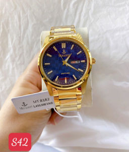 Đồng Hồ Chính Hãng MARGARET 8182 Dây Thép Đúc Đặc Kính Sapphire Size 42mm BH 2 NĂM