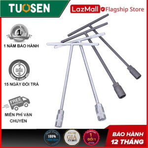 Cần xiết ốc chữ T đủ size từ 6mm tới 19mm sử dụng thép các bon cao độ cứng cao - hãng TUOSEN