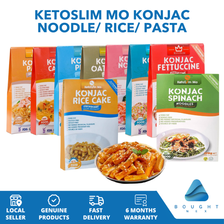 Keto Konjac Slim Mo Ideal Food for Keto Diet Low calorie in Noodles