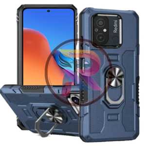 Casing HP Untuk Xiaomi Redmi 12C Case Robot Hit Eye Whit Ring Transformer Phantom Hybrit Rotasi