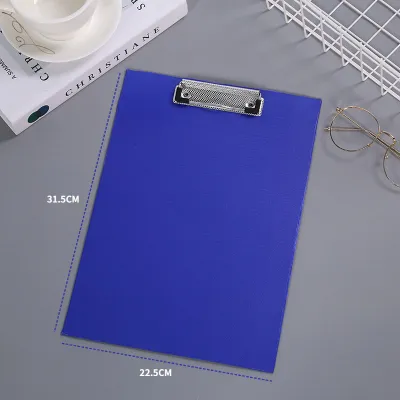 Soft Clipboard Long With Cover Folder Paper Organizer Document Storage Folder Cardboard PVC Film 31.5x22.5CM