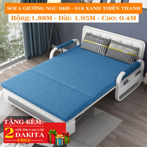 Ghế Sofa Giường DAKITA DKB-918 Có hộc tủ - Cam kết như hình - Giường Ngủ Thông Minh Gấp Thành Sofa[ CAM KẾT NHƯ HÌNH]