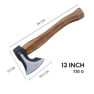 AXE Outdoor Axe Camping Aex Hatchet 37cm 14.5inch for Chop firewood Shaving wood Kapak Kayu